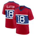 NY.Giants #18 Darius Slayton Player Red Century Home Game Ldoa Stitched Jerseys