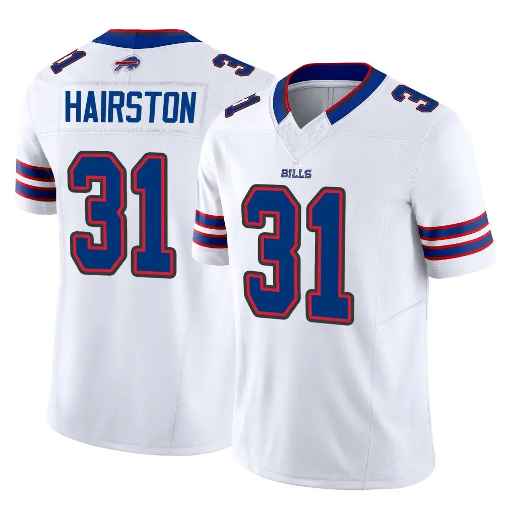 B.Bills #31 Maxwell Hairston Player White Vapor F.U.S.E. Limited Home Game Ldoa Stitched Jerseys