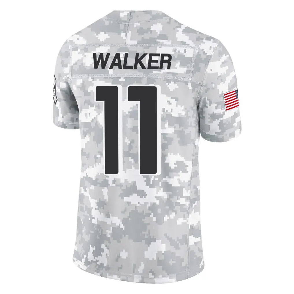 A.Falcons #11 Jalon Walker Player Arctic Camo Salute to Service Limited Ldoa Stitched Jerseys