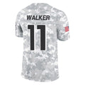 A.Falcons #11 Jalon Walker Player Arctic Camo Salute to Service Limited Ldoa Stitched Jerseys