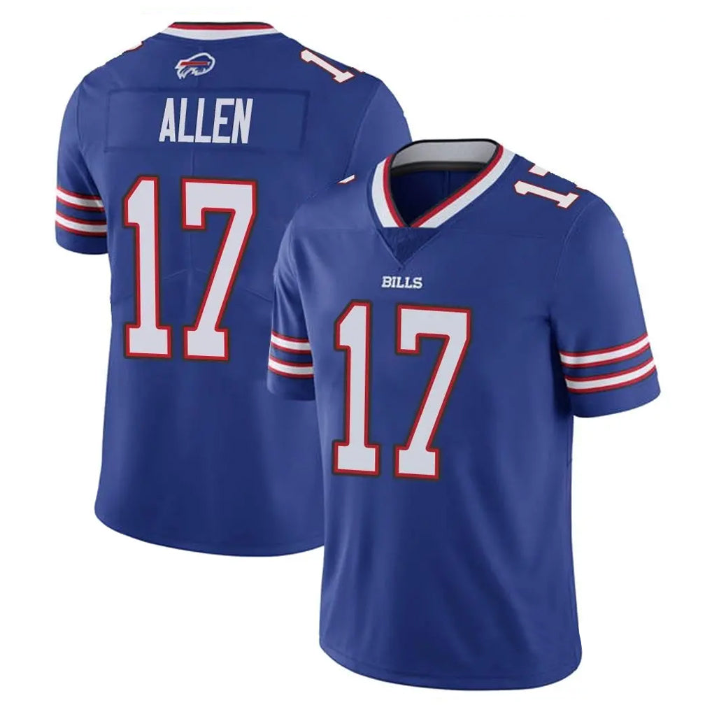 B.Bills #17 Josh Allen Player Royal Vapor Untouchable Limited Ldoa Stitched Jerseys