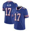 B.Bills #17 Josh Allen Player Royal Vapor Untouchable Limited Ldoa Stitched Jerseys