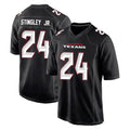 H.Texans #24 Derek Stingley Jr. Player Carbon Black Fashion Home Game Ldoa Stitched Jerseys