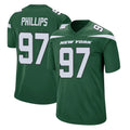 NY.Jets #97 Harrison Phillips Player Green Home Game Ldoa Stitched Jerseys
