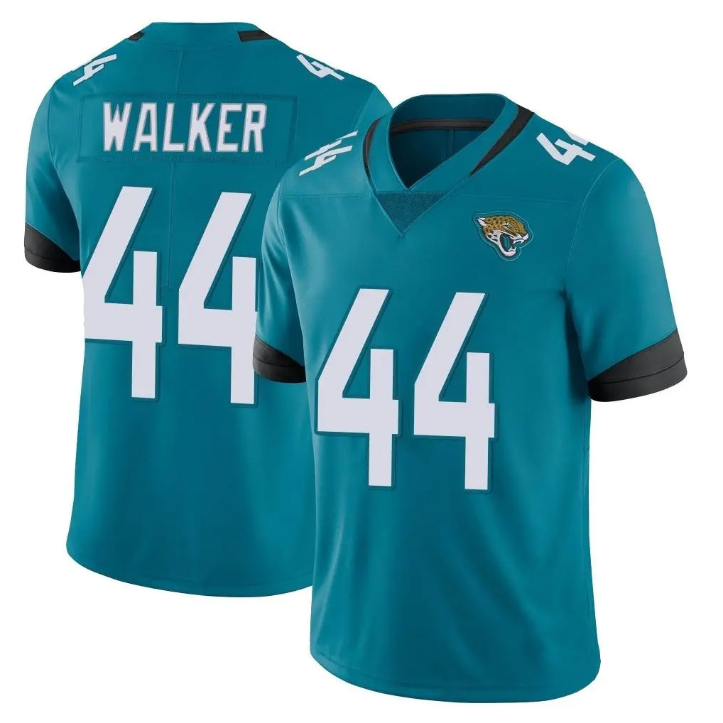 J.Jaguars #44 Travon Walker Player Teal Vapor Untouchable Limited Home Game Ldoa Stitched Jerseys