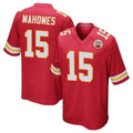 KC.Chiefs #15 Patrick Mahomes Player Red Home Game Ldoa Stitched Jerseys