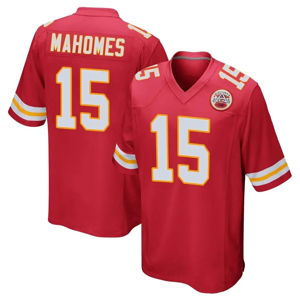 KC.Chiefs #15 Patrick Mahomes Player Red Home Game Ldoa Stitched Jerseys