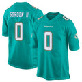 M.Dolphins #0 Ollie Gordon II Player Aqua Team Color Home Game Ldoa Stitched Jerseys
