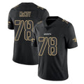 NO.Saints #78 Erik McCoy Player Black Impact Limited Home Game Ldoa Stitched Jerseys