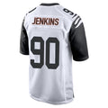 C.Bengals #90 Kris Jenkins Jr Player White Alternate Home Game Ldoa Stitched Jerseys