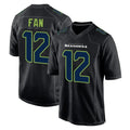 S.Seahawks #12 12th Fan Player Black Limited Fashion Home Game Ldoa Stitched Jerseys