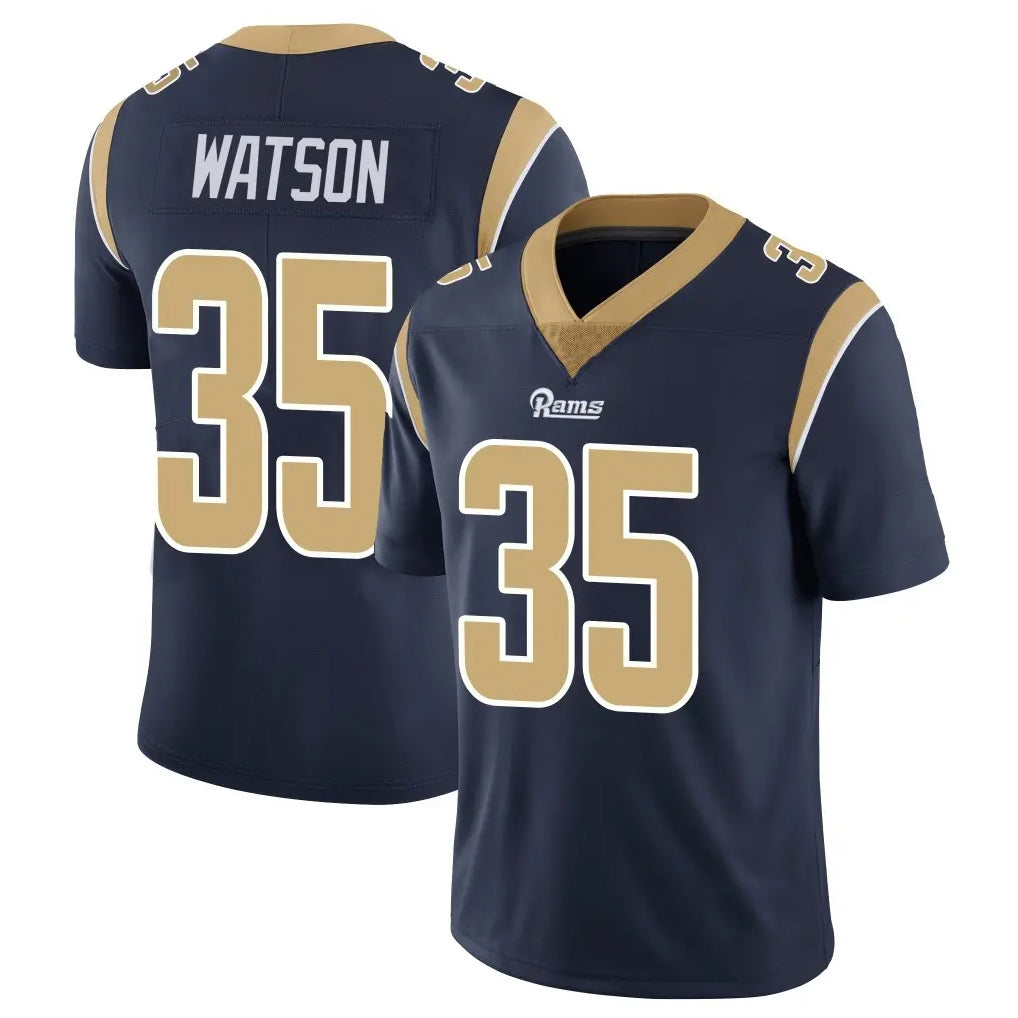 LA.Rams #35 Jaylen Watson Player Navy Limited Vapor Untouchable Home Game Ldoa Stitched Jerseys