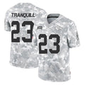 KC.Chiefs #23 Drue Tranquill Player Arctic Camo Salute To Service Limited Game Ldoa Stitched Jerseys