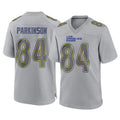 LA.Rams #84 Colby Parkinson Player Gray Atmosphere Fashion Home Game Ldoa Stitched Jerseys