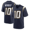LA.Chargers #10 Justin Herbert Player Navy Alternate Home Game Ldoa Stitched Jerseys