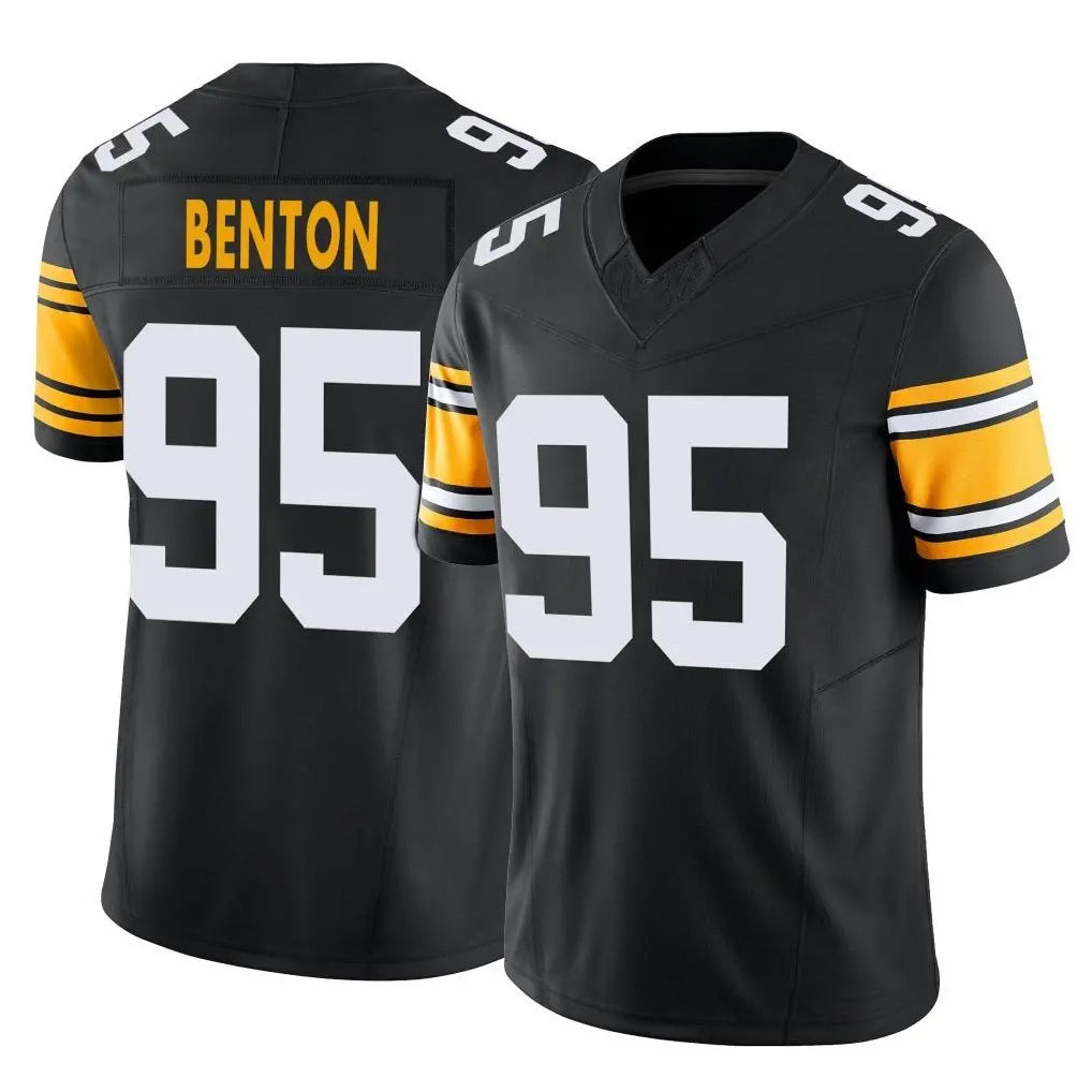 P.Steelers #95 Keeanu Benton Player Black Limited Alternate Vapor F.U.S.E. Home Game Ldoa Stitched Jerseys