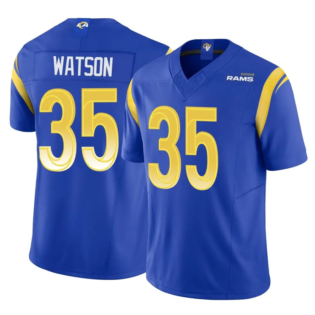LA.Rams #35 Jaylen Watson Player Royal Limited Vapor F.U.S.E. Home Game Ldoa Stitched Jerseys