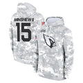 A.Cardinals #15 Gardner Minshew II Player Arctic Camo Limited Salute to Service Pullover Hoodies Game Ldoa Stitched Jerseys