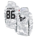 H.Texans #86 Dalton Schultz Player Arctic Camo Salute to Service Hoodies Limited Game Ldoa Stitched Jerseys
