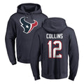 H.Texans #12 Nico Collins Player Navy Pro Line Pullover Hoodie Limited Game Ldoa Stitched Jerseys