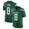 NY.Jets #8 Andre Cisco Player Green Limited Vapor Home Game Ldoa Stitched Jerseys