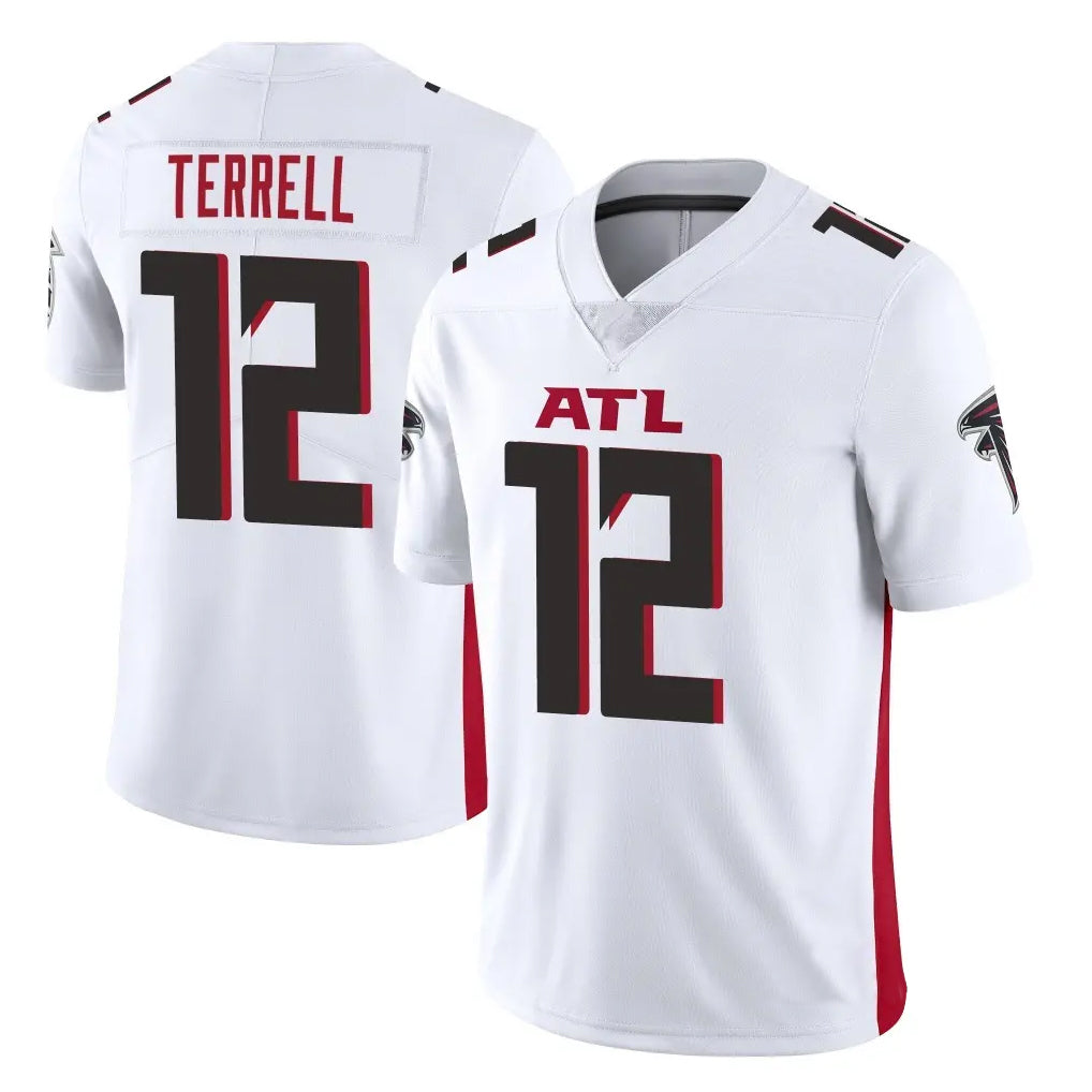 A.Falcons #12 Avieon Terrell Player White Vapor Untouchable Limited Home Game Ldoa Stitched Jerseys