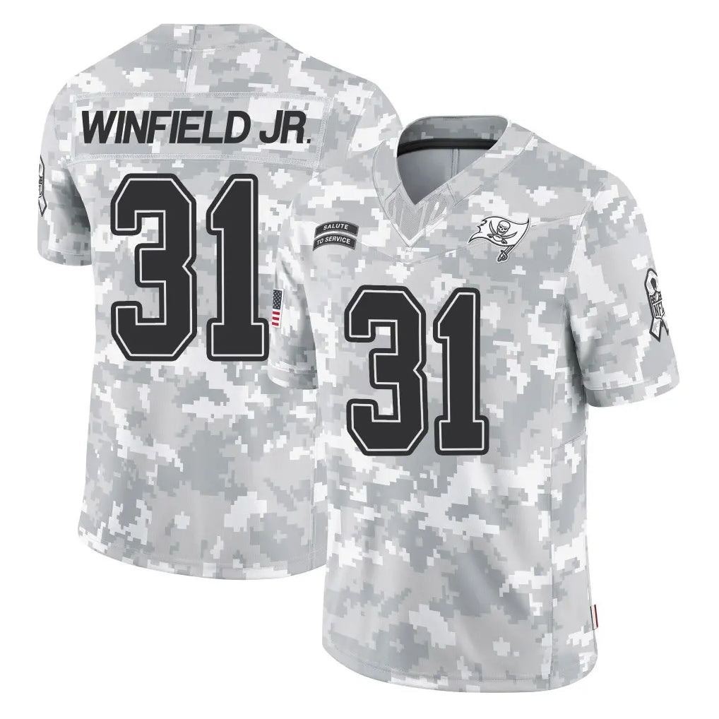 TB.Buccaneers #31 Antoine Winfield Jr. Player Arctic Camo Limited Salute To Service Home Game Ldoa Stitched Jerseys