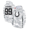 IN.Colts #99 DeForest Buckner Player Arctic Camo Salute to Service Hoodies Limited Game Ldoa Stitched Jerseys