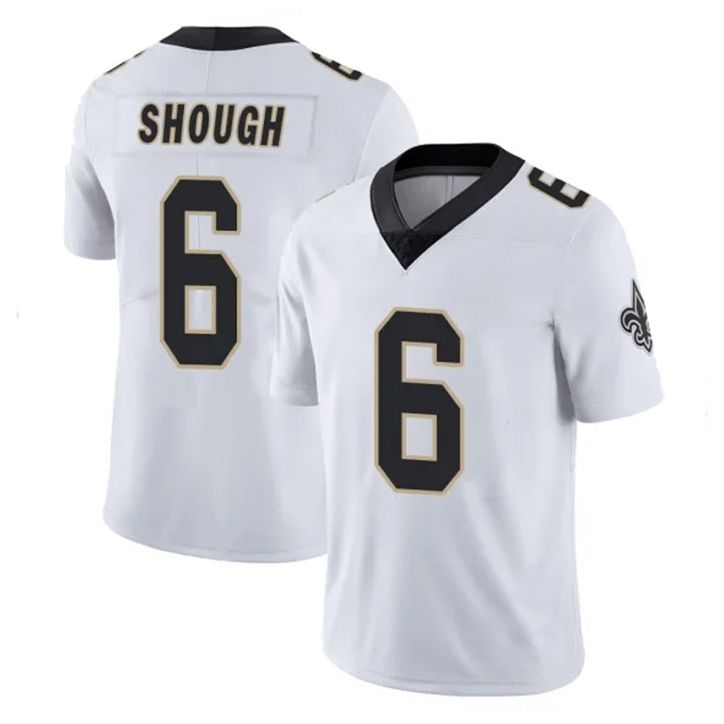 NO.Saints #6 Tyler Shough Player White Limited Vapor Untouchable Home Game Ldoa Stitched Jerseys