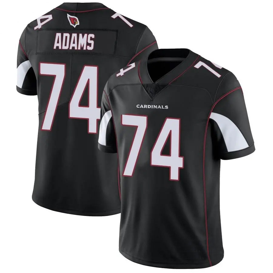 A.Cardinals #74 Isaiah Adams Player Black Vapor Limited Ldoa Stitched Jerseys