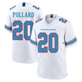 T.Titans #20 Tony Pollard Player White 2026 Game Home Ldoa Stitched Jerseys