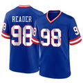 NY.Giants #98 DJ Reader Player Royal Classic Home Game Ldoa Stitched Jerseys