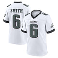P.Eagles #6 DeVonta Smith Player White Game Home Ldoa Stitched Jerseys