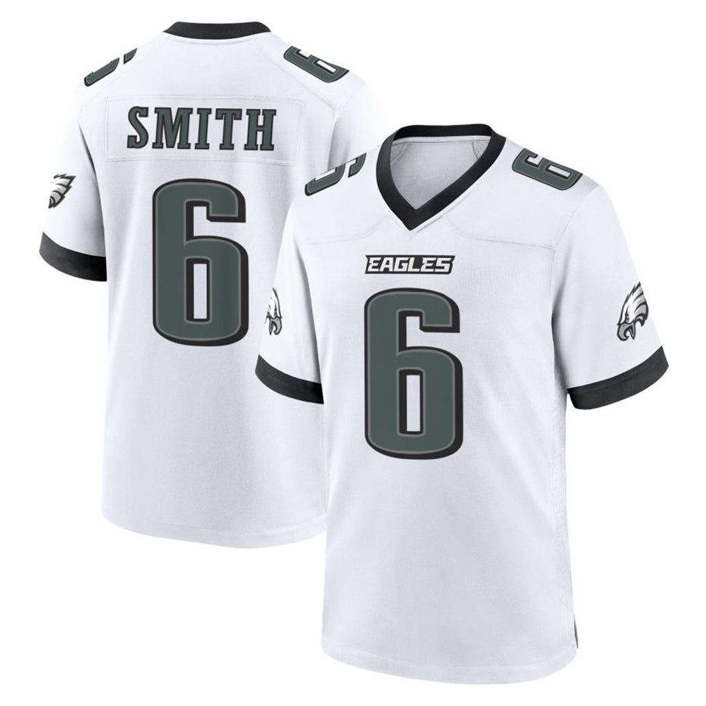 P.Eagles #6 DeVonta Smith Player White Game Home Ldoa Stitched Jerseys