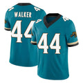 J.Jaguars #44 Travon Walker Player Teal Prowler Throwback Vapor F.U.S.E. Limited Home Game Ldoa Stitched Jerseys