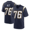 LA.Chargers #76 Joe Alt Player Navy Alternate Home Game Ldoa Stitched Jerseys