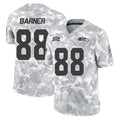 S.Seahawks #88 AJ Barner Player Arctic Camo Limited Salute To Service Home Game Ldoa Stitched Jerseys
