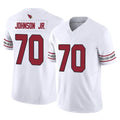 A.Cardinals #70 Paris Johnson Jr. Player White Vapor F.U.S.E. Limited Home Game Ldoa Stitched Jerseys