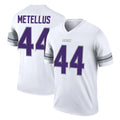 M.Vikings #44 Josh Metellus Player White Alternate Legend Home Game Ldoa Stitched Jerseys