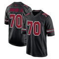A.Cardinals #70 Paris Johnson Jr. Player Black Fashion Home Game Ldoa Stitched Jerseys
