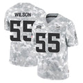 M.Vikings #55 Eric Wilson Player Arctic Camo Salute To Service Limited Game Ldoa Stitched Jerseys