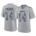 IN.Colts #14 Alec Pierce Player Gray Atmosphere Fashion Home Game Ldoa Stitched Jerseys