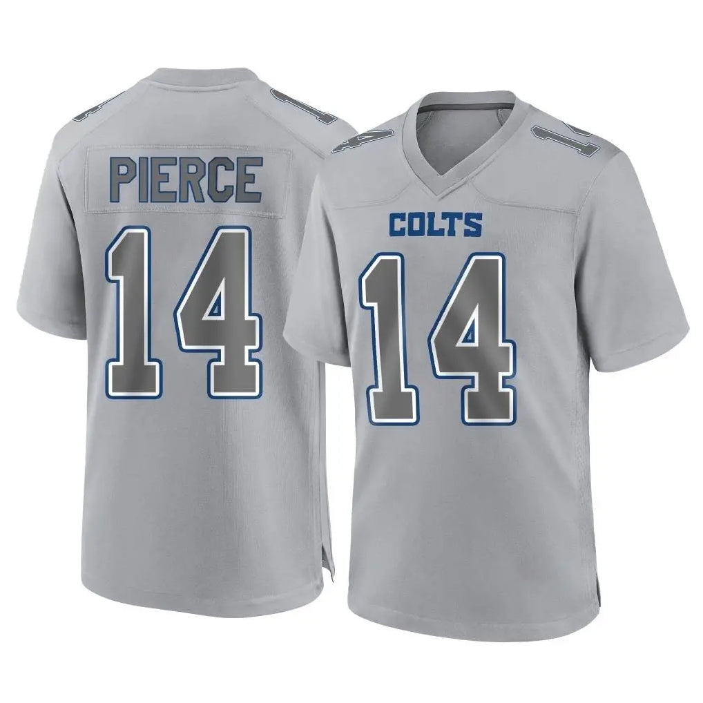 IN.Colts #14 Alec Pierce Player Gray Atmosphere Fashion Home Game Ldoa Stitched Jerseys
