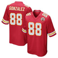 KC.Chiefs #88 Tony Gonzalez Player Red Home Game Ldoa Stitched Jerseys