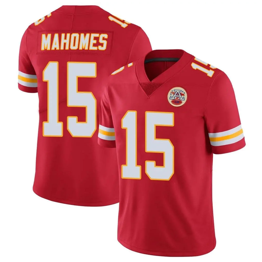 KC.Chiefs #15 Patrick Mahomes Player Red Limited Vapor Untouchable Home Game Ldoa Stitched Jerseys