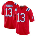 NE.Patriots #13 Mack Hollins Player Red Home Game Ldoa Stitched Jerseys