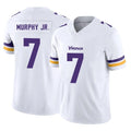 M.Vikings #7 Byron Murphy Jr. Player White Limited Vapor F.U.S.E. Home Game Ldoa Stitched Jerseys