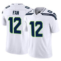S.Seahawks #12 12th Fan Player White Limited Vapor F.U.S.E. Home Game Ldoa Stitched Jerseys