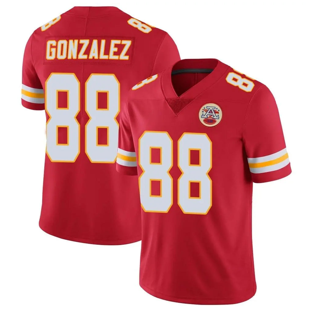 KC.Chiefs #88 Tony Gonzalez Player Red Limited Vapor Untouchable Home Game Ldoa Stitched Jerseys