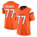 D.Broncos #77 Quinn Meinerz Player Orange Vapor F.U.S.E. Limited Home Game Ldoa Stitched Jerseys